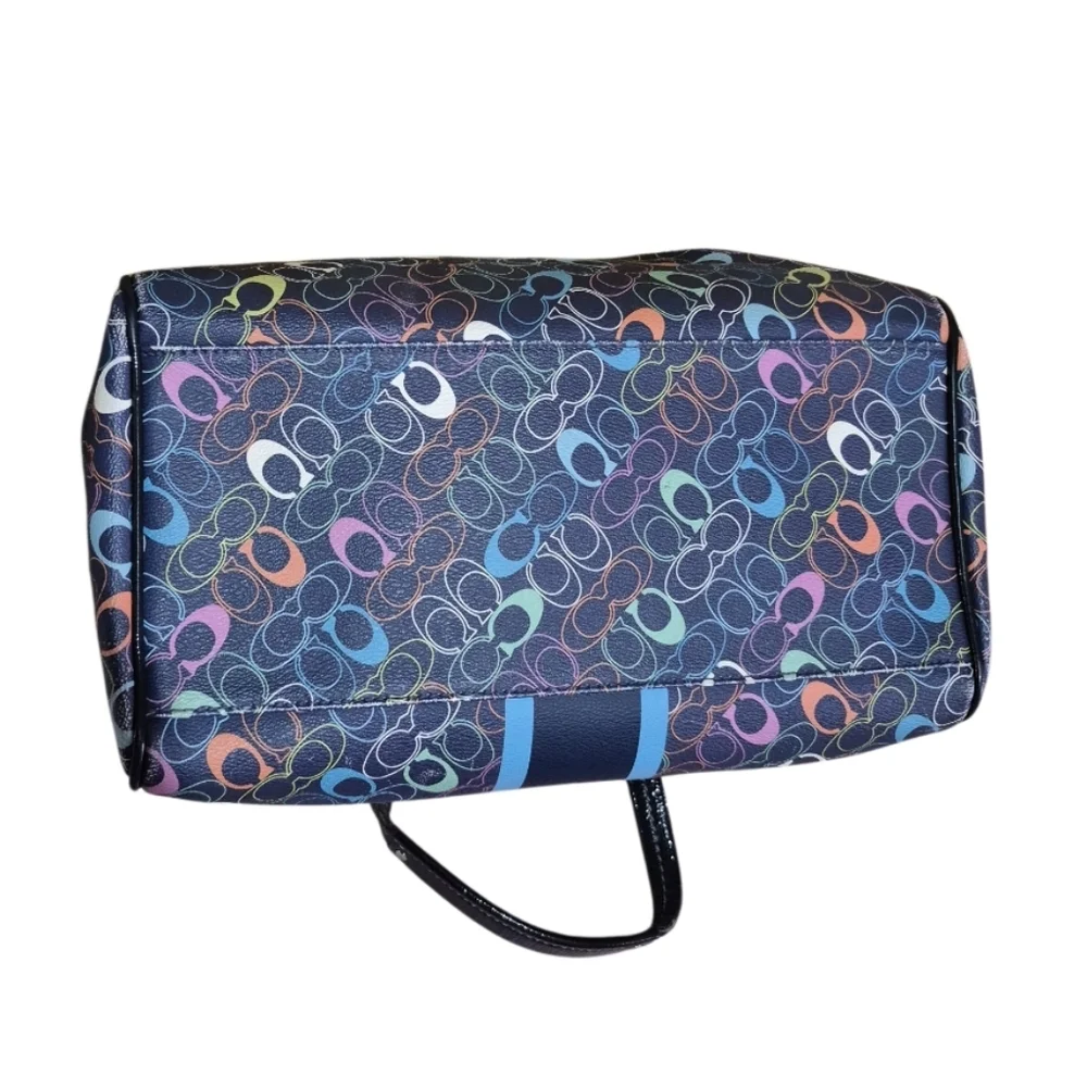 Coach Multicolor Signature Satchel - Picture 5 of 8